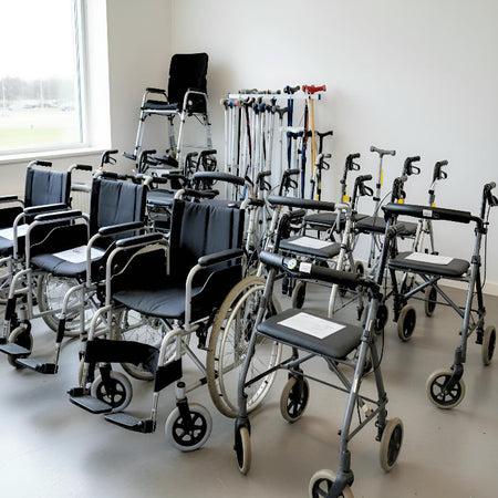 hyra och begagnat hjälpmedel VI HP